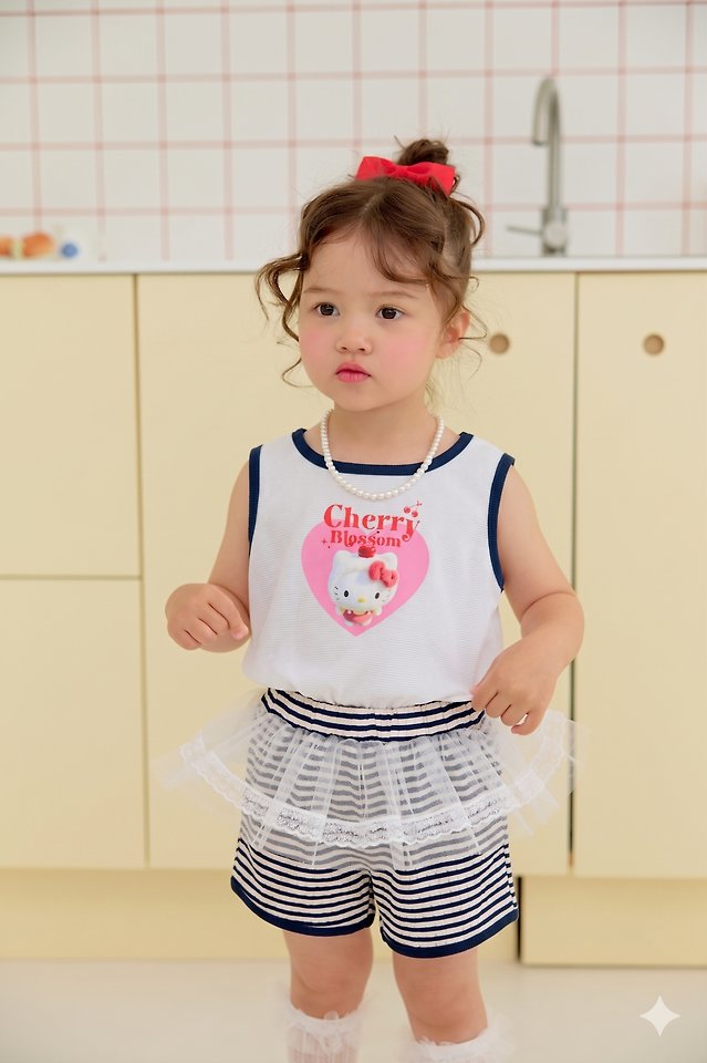 Sera - Korean Children Fashion - #childofig - Hazel Stripe Shorts - 12