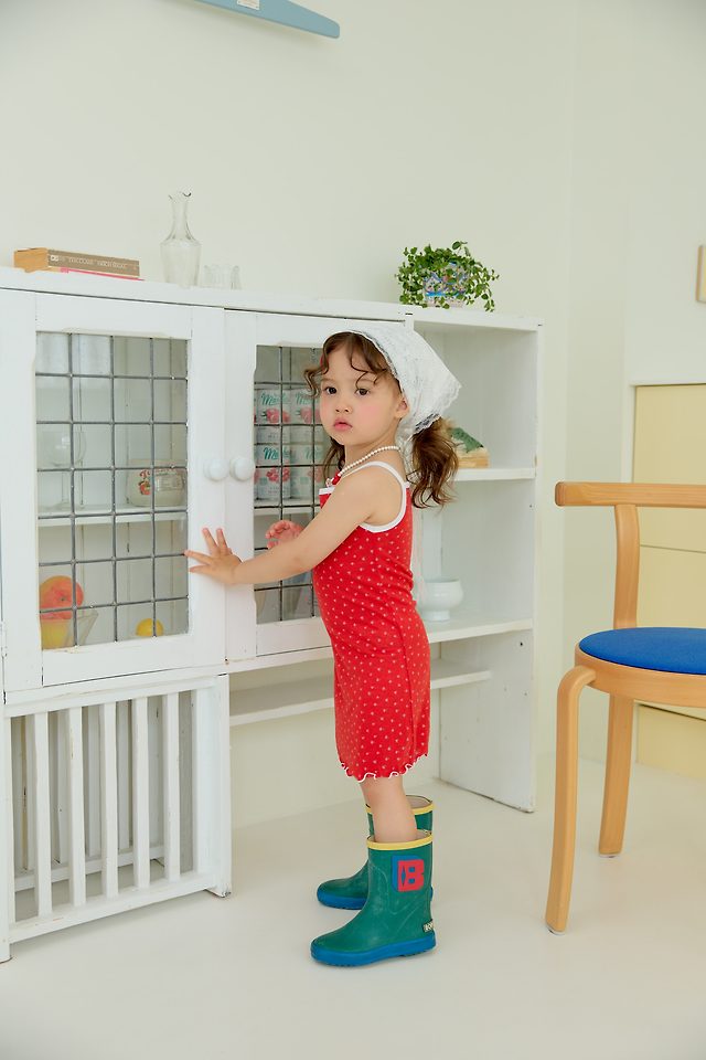 Sera - Korean Children Fashion - #childofig - Printed One-piece Set - 11