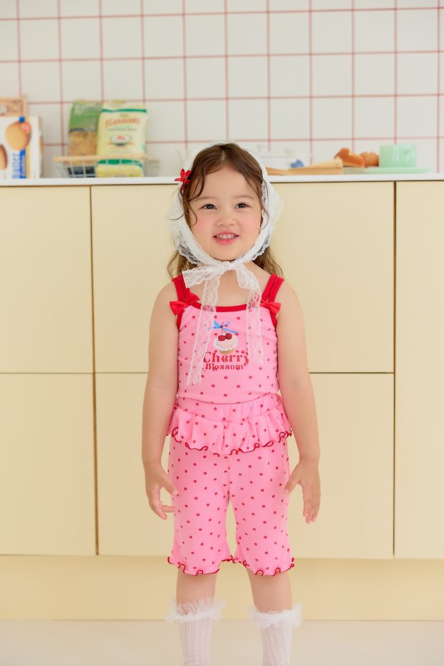 Sera - Korean Children Fashion - #childrensboutique - Dot Charlotte Set - 9