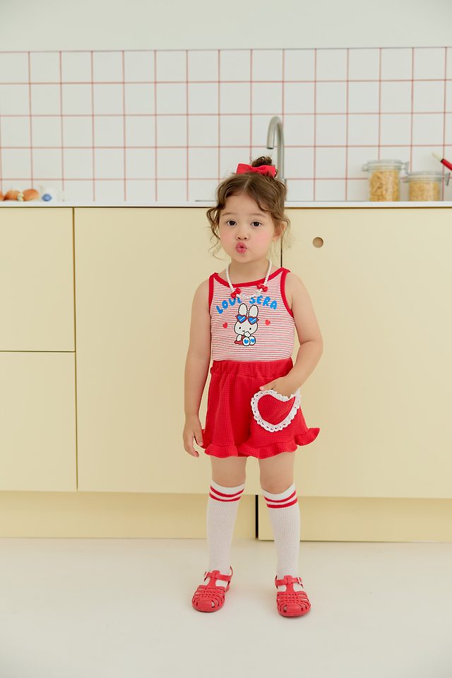 Sera - Korean Children Fashion - #childrensboutique - Waffle Frill Shorts - 8