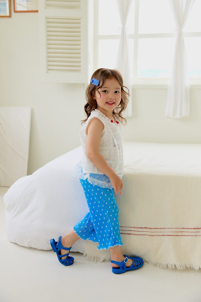 Sera - Korean Children Fashion - #childrensboutique - Eyelet Blouse - 6