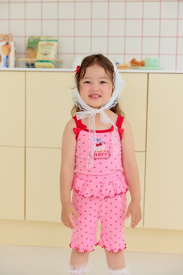 Sera - Korean Children Fashion - #designkidswear - Dot Charlotte Set - 10