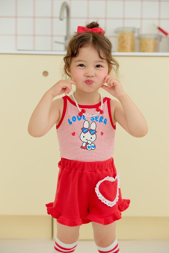 Sera - Korean Children Fashion - #discoveringself - Waffle Frill Shorts - 10