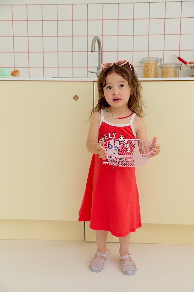 Sera - Korean Children Fashion - #kidsstore - Rabbit Strap Sleeveless One-piece - 12