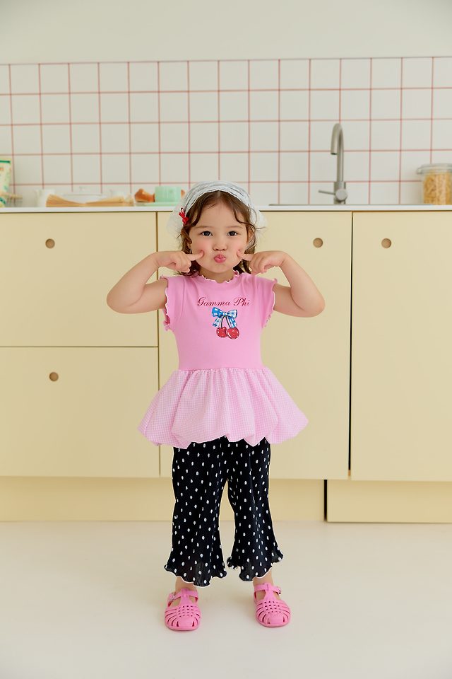 Sera - Korean Children Fashion - #kidsstore - Cool Dot Pants - 10