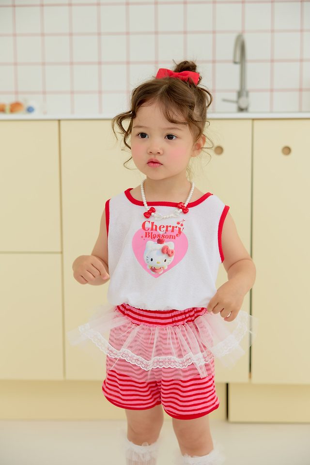 Sera - Korean Children Fashion - #kidzfashiontrend - Blossom Sleeveless Top - 6