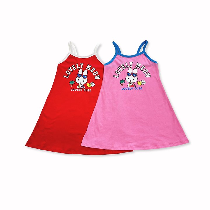 Sera - Korean Children Fashion - #littlefashionista - Rabbit Strap Sleeveless One-piece