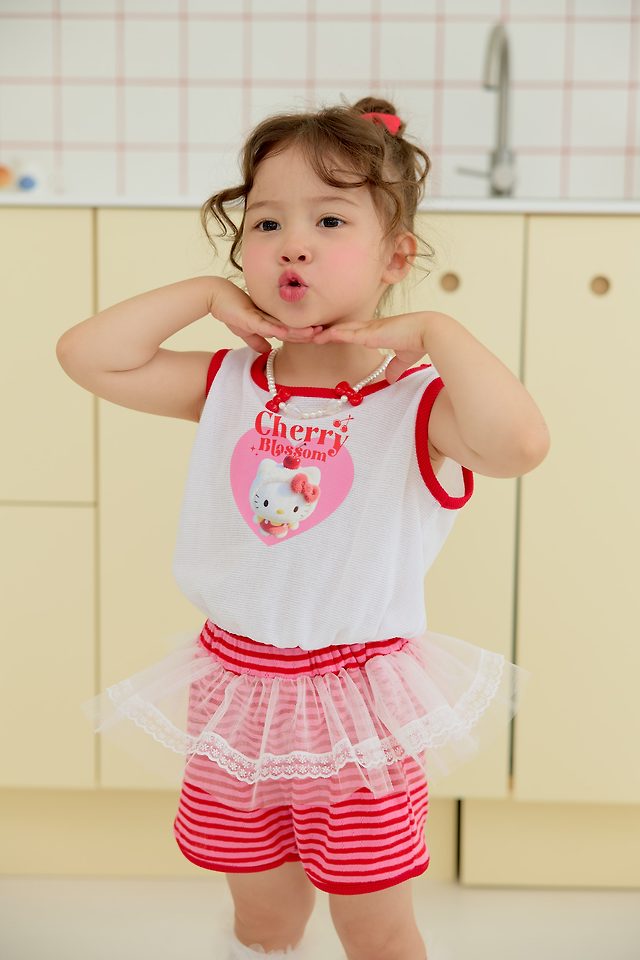 Sera - Korean Children Fashion - #magicofchildhood - Blossom Sleeveless Top - 9