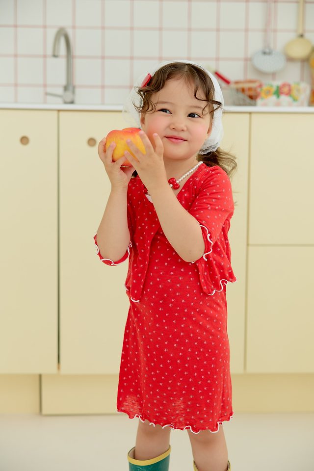 Sera - Korean Children Fashion - #magicofchildhood - Printed One-piece Set - 5