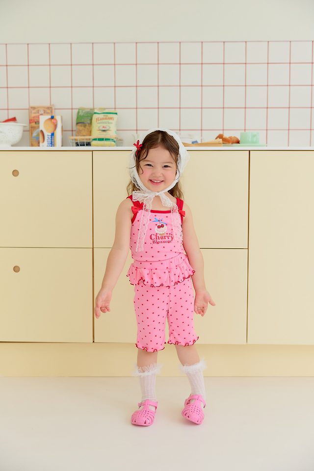 Sera - Korean Children Fashion - #minifashionista - Dot Charlotte Set - 5