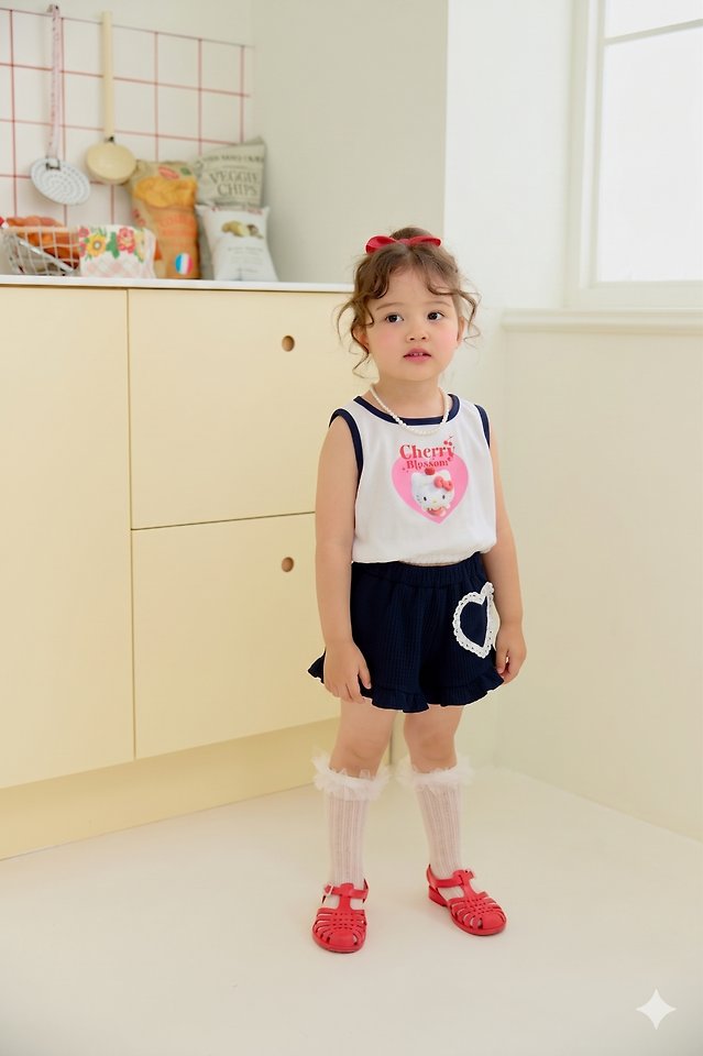 Sera - Korean Children Fashion - #magicofchildhood - Waffle Frill Shorts - 4