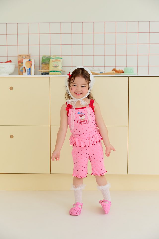Sera - Korean Children Fashion - #prettylittlegirls - Dot Charlotte Set - 6