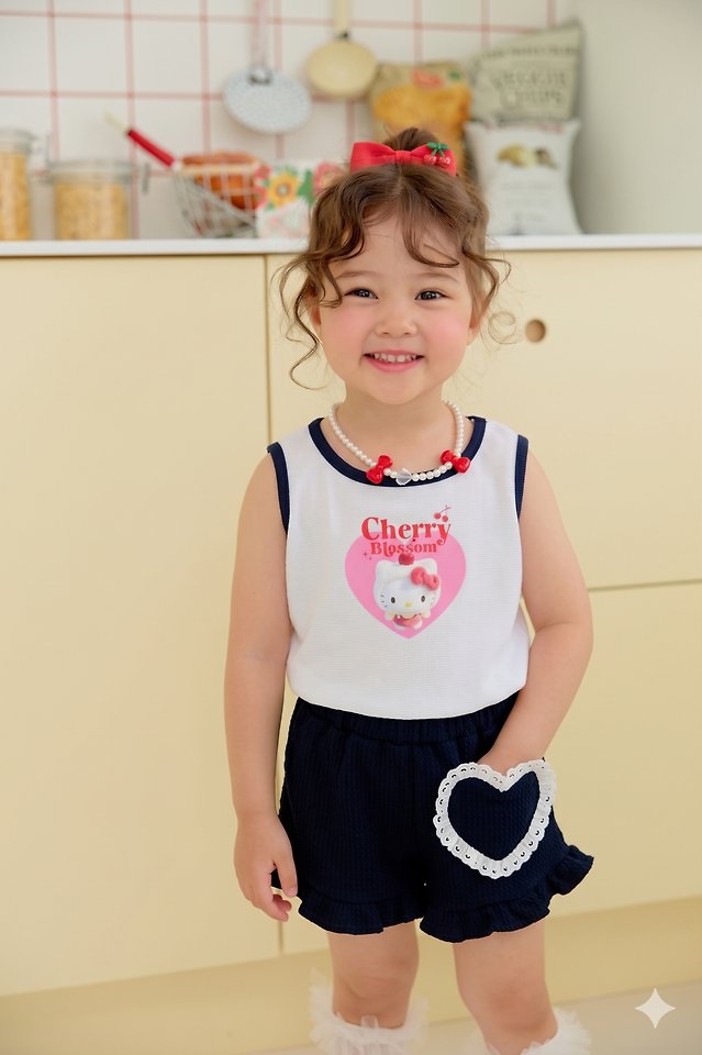 Sera - Korean Children Fashion - #prettylittlegirls - Waffle Frill Shorts - 5