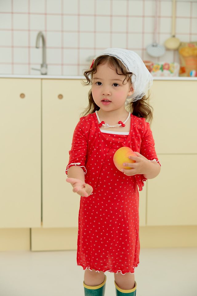 Sera - Korean Children Fashion - #prettylittlegirls - Printed One-piece Set - 7