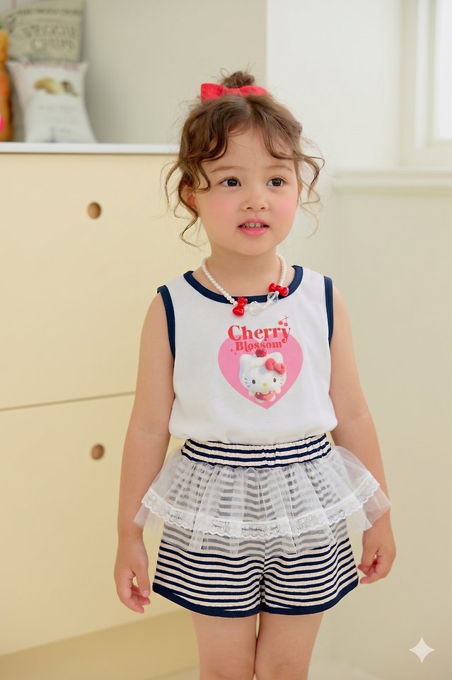 Sera - Korean Children Fashion - #stylishchildhood - Hazel Stripe Shorts - 11