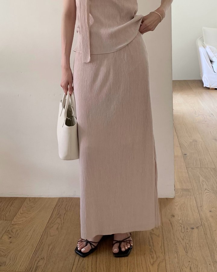 Something Else - Korean Women Fashion - #momslook - Amor Pleated Skirt - 11