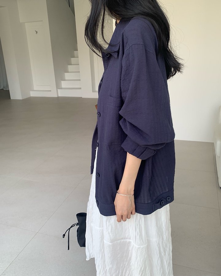 Something Else - Korean Women Fashion - #momslook - Elle French Work Jacket - 12