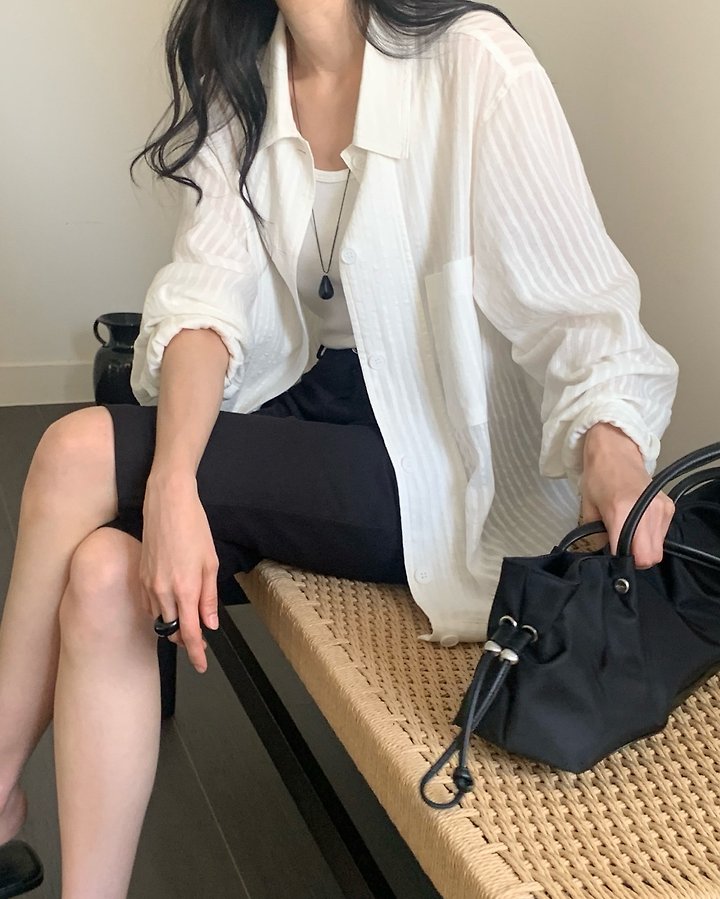 Something Else - Korean Women Fashion - #momslook - Elle French Work Jacket - 8