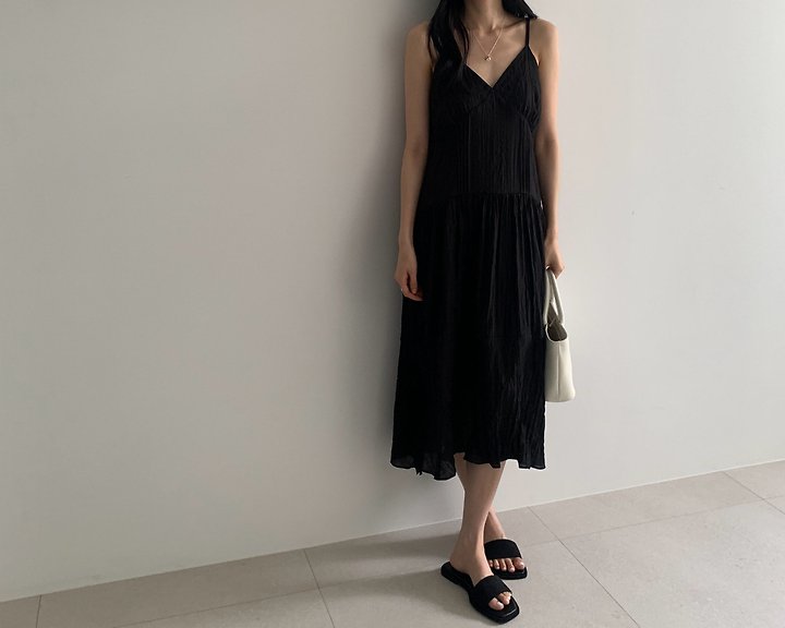 Something Else - Korean Women Fashion - #thelittlethings - Verona Pintuck Long One-piece - 2