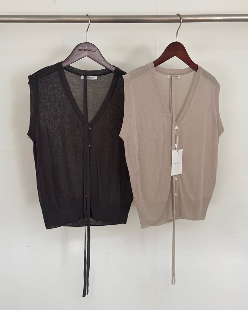 Something Else - Korean Women Fashion - #vintagekidsstyle - Modi Knit Vest