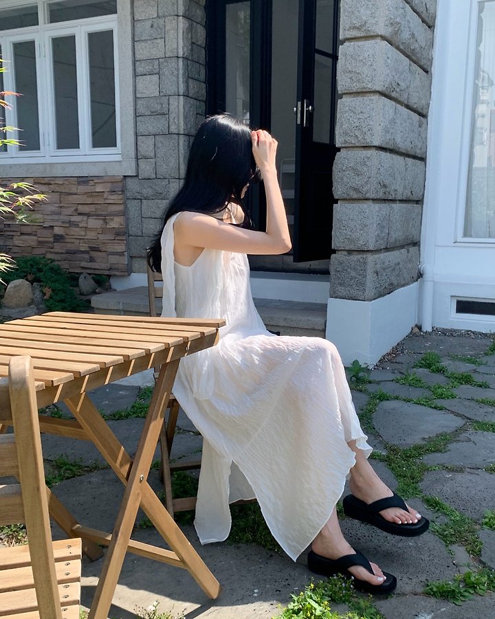 Something Else - Korean Women Fashion - #womensfashion - Verona Pintuck Long One-piece - 10