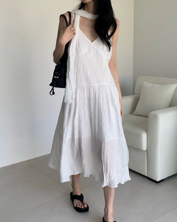 Something Else - Korean Women Fashion - #womensfashion - Verona Pintuck Long One-piece - 12