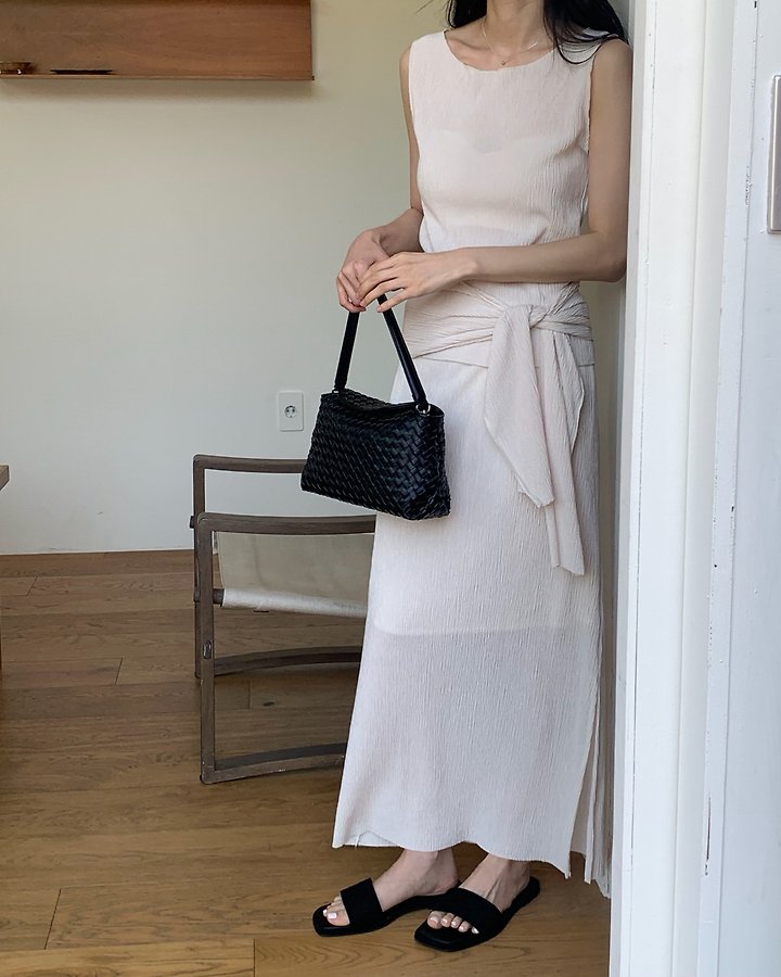 Something Else - Korean Women Fashion - #momslook - Amor Pleated Skirt - 4