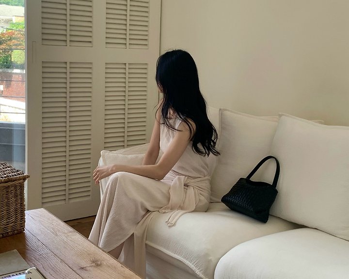 Something Else - Korean Women Fashion - #womensfashion - Amor Pleated Sleeveless Top - 3