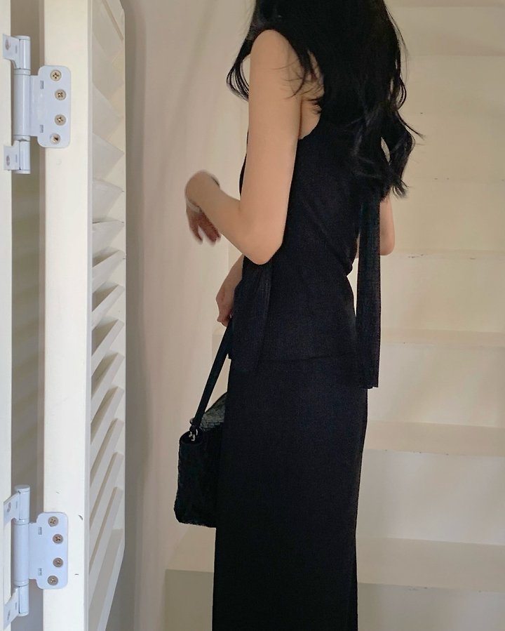 Something Else - Korean Women Fashion - #womensfashion - Amor Pleated Sleeveless Top - 9