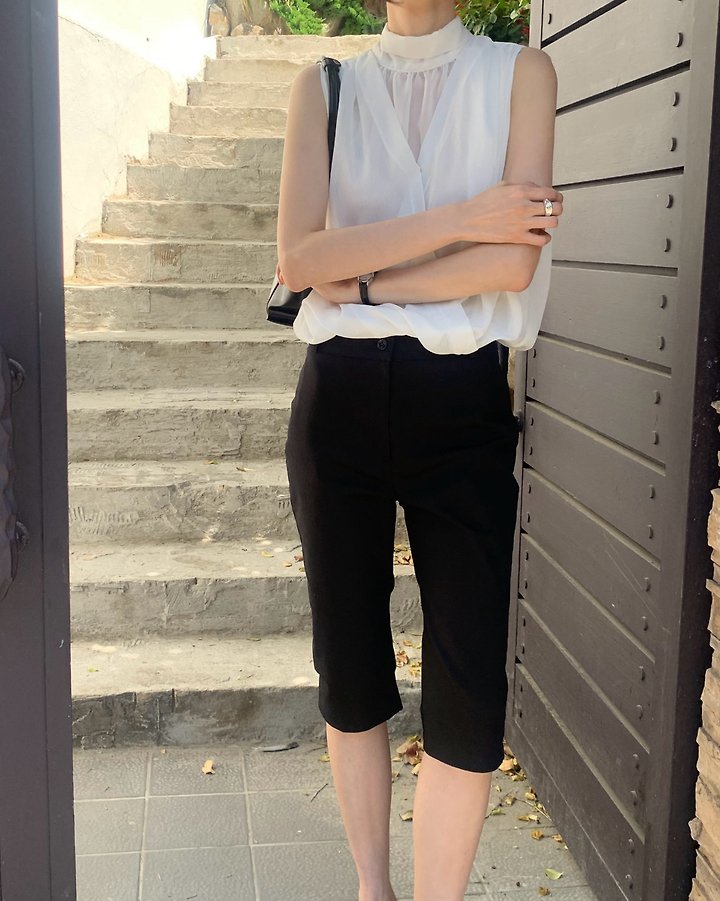 Something Else - Korean Women Fashion - #womensfashion - Riden Capri Pants - 6