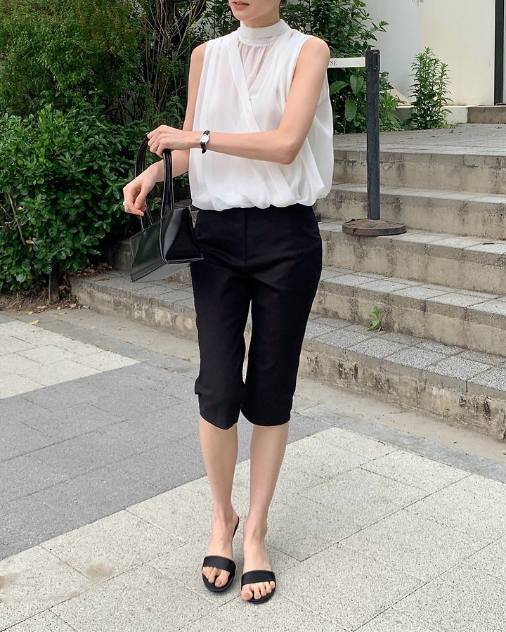 Something Else - Korean Women Fashion - #womensfashion - Riden Capri Pants - 8