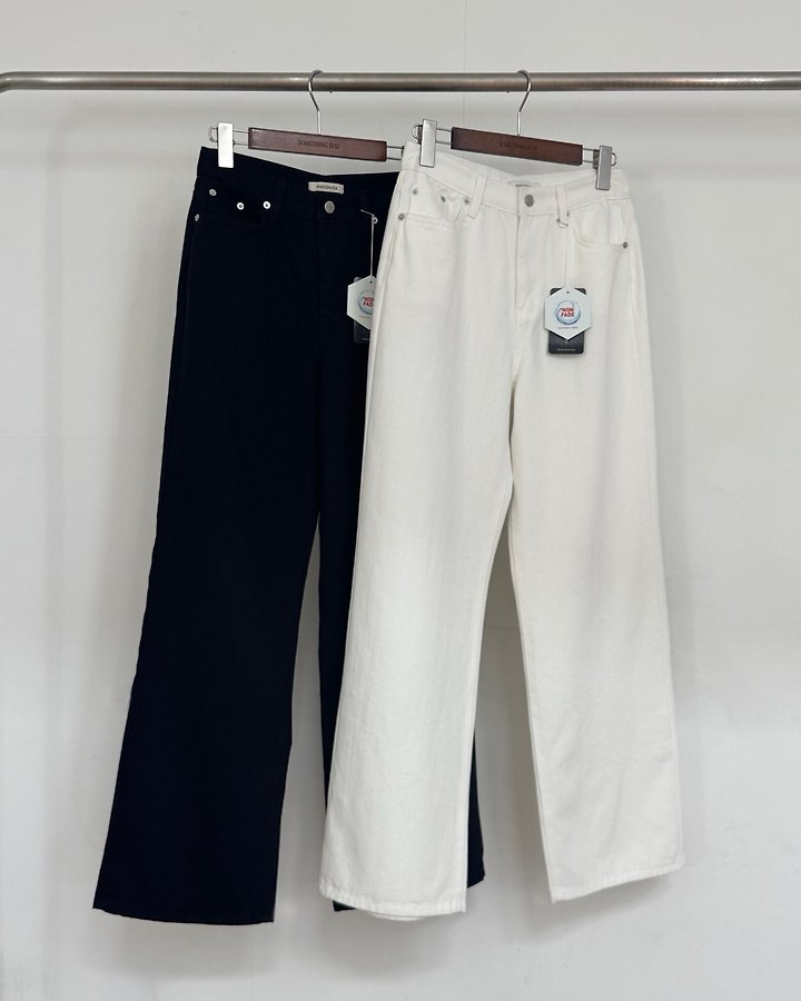 Something Else - Korean Women Fashion - #womensfashion - Veil Summer Wide Denim Pants - 10