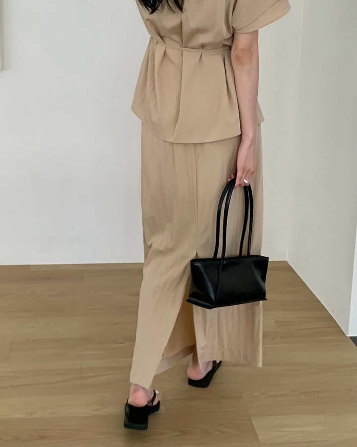 Something Else - Korean Women Fashion - #womensfashion - Muse Nylon Banding Skirt - 11