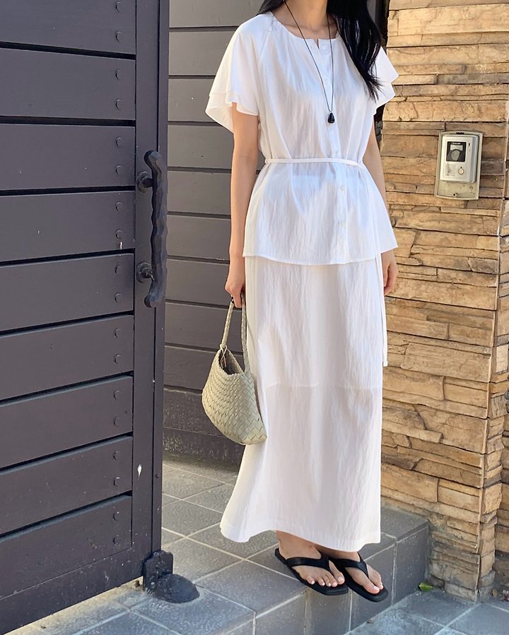 Something Else - Korean Women Fashion - #womensfashion - Muse Nylon Banding Skirt - 9