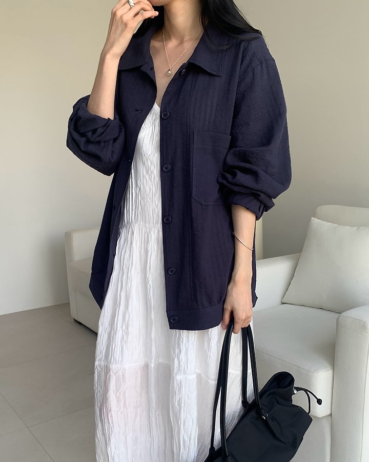 Something Else - Korean Women Fashion - #womensfashion - Elle French Work Jacket - 9