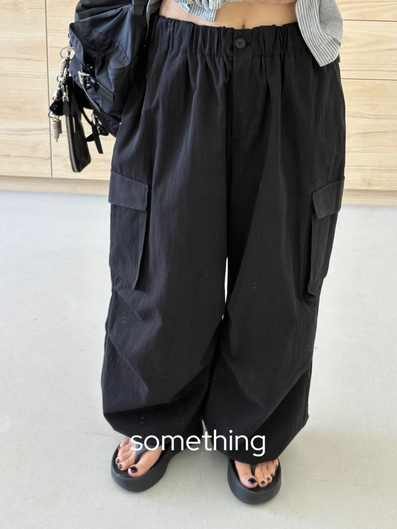 Something - Korean Women Fashion - #momslook - Oat Cargo Pants - 6