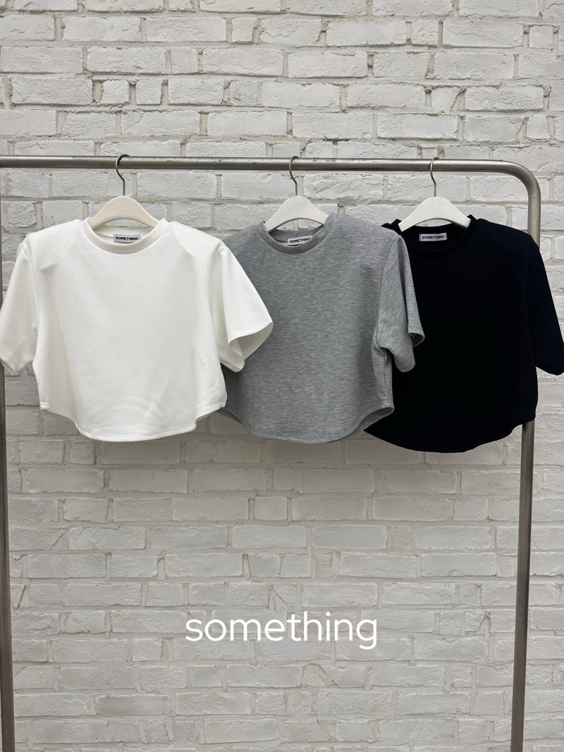 Something - Korean Women Fashion - #momslook - Essential Round Tee