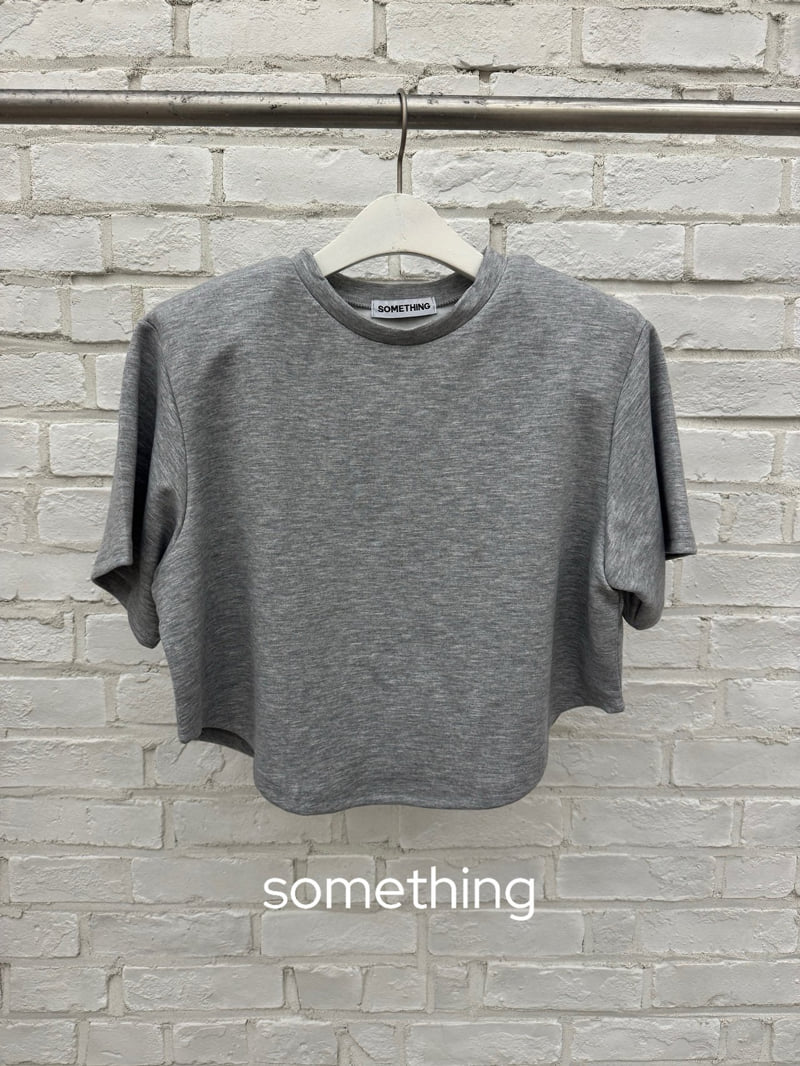 Something - Korean Women Fashion - #momslook - Essential Round Tee - 3