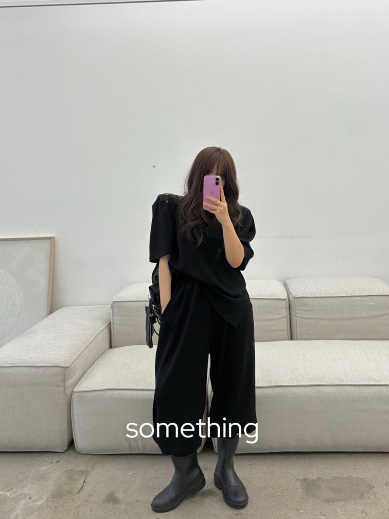 Something - Korean Women Fashion - #momslook - Essential Puff Tee - 11