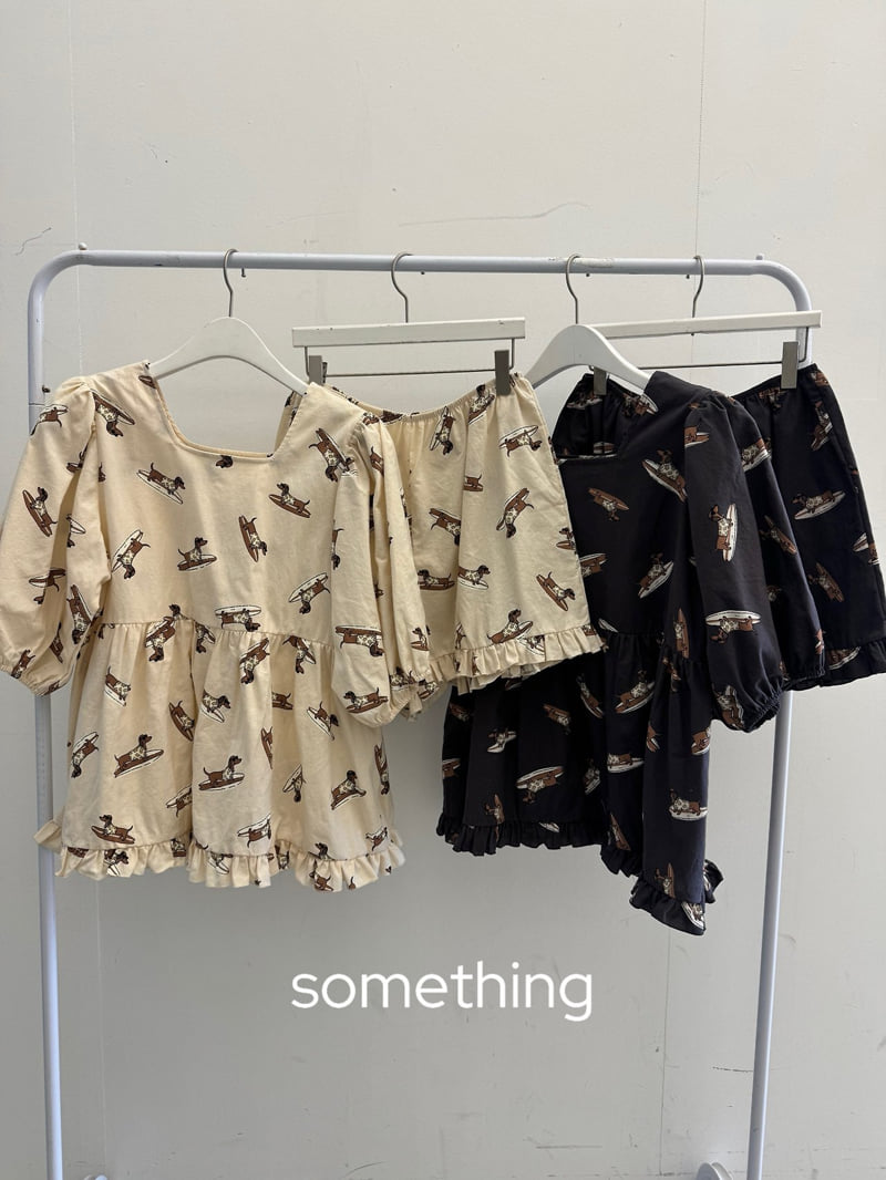 Something - Korean Women Fashion - #momslook - Surfing Pajama Set