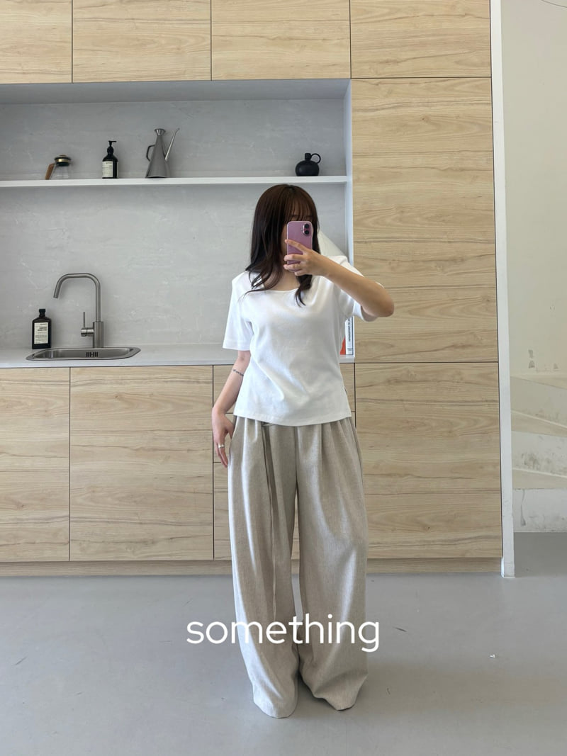 Something - Korean Women Fashion - #womensfashion - Leon Tee - 4