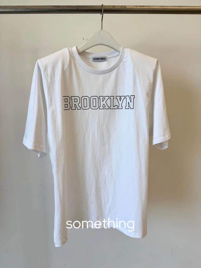 Something - Korean Women Fashion - #momslook - Brooklyn Tee - 3