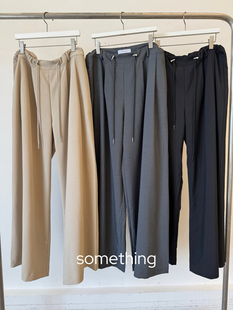 Something - Korean Women Fashion - #momslook - Le El Pants