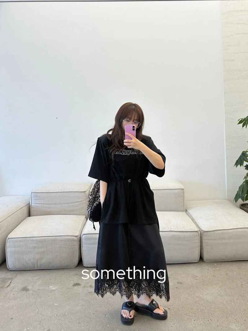 Something - Korean Women Fashion - #momslook - Satin Layered One-piece - 12
