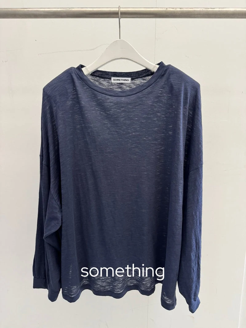 Something - Korean Women Fashion - #momslook - Ajak Tee - 6