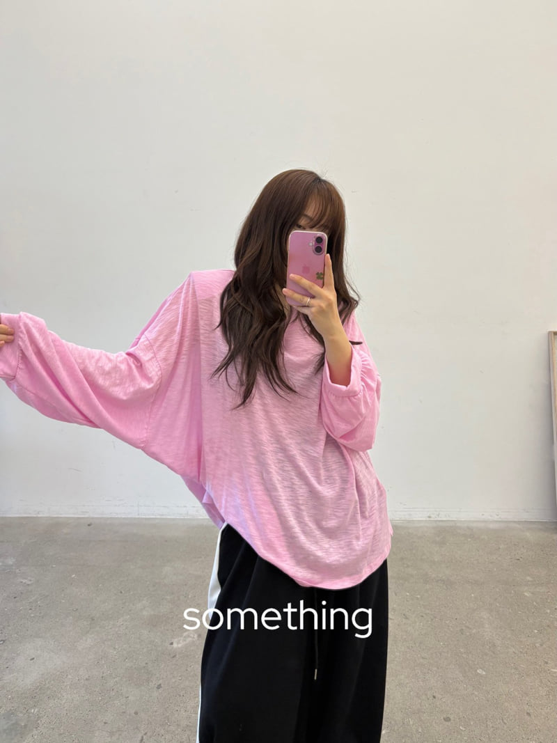 Something - Korean Women Fashion - #momslook - Ajak Tee - 8