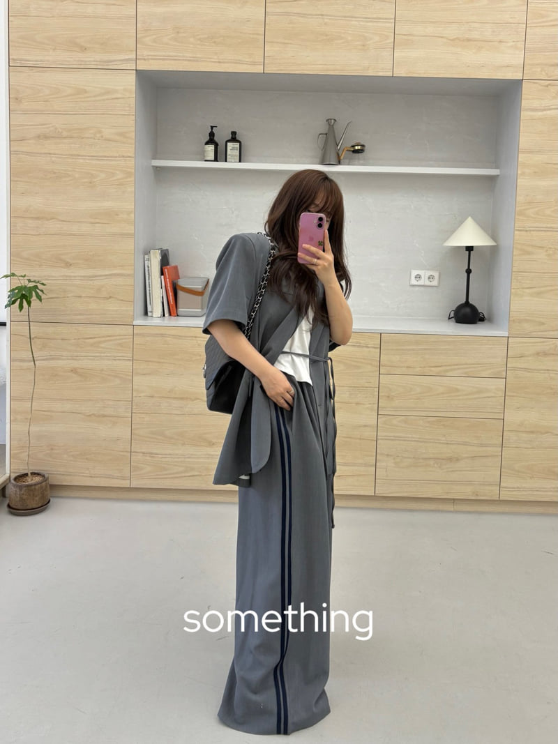 Something - Korean Women Fashion - #momslook - Slit Pants - 10
