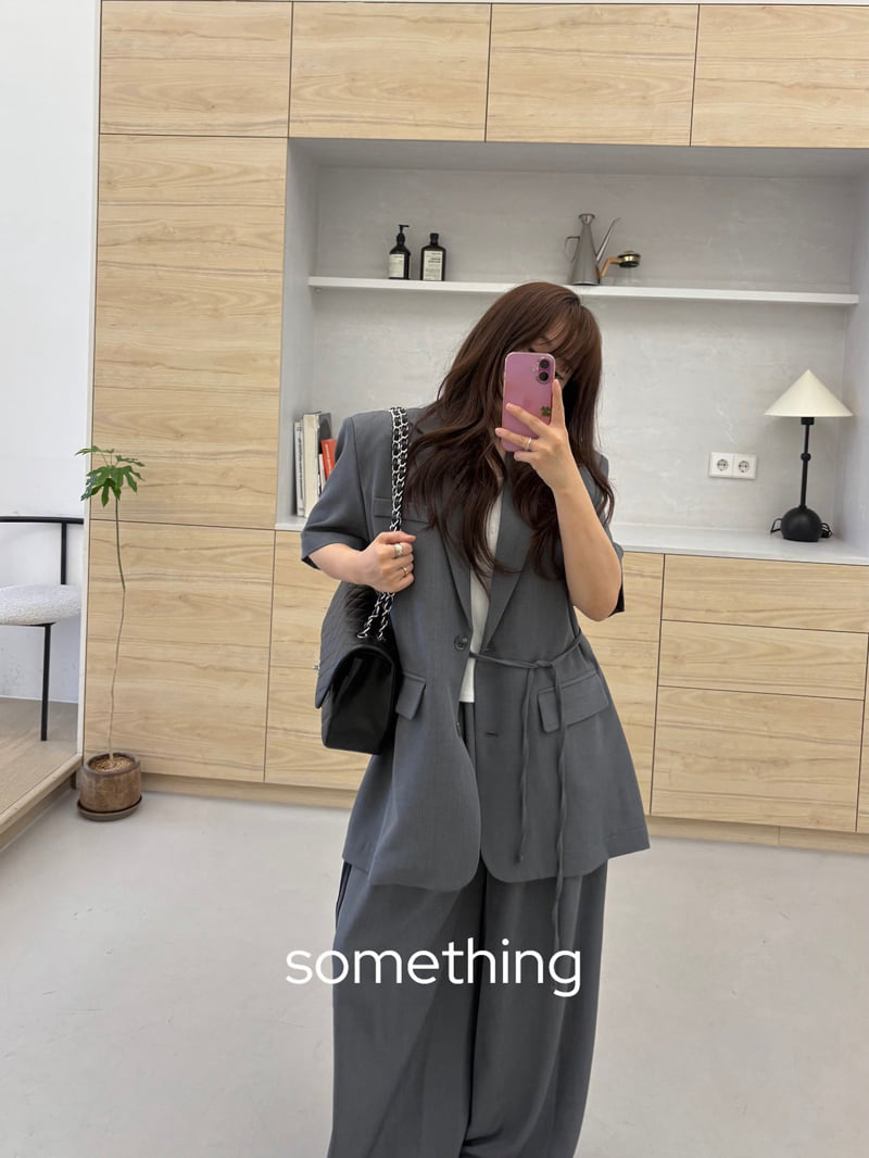 Something - Korean Women Fashion - #momslook - Slit Pants - 12