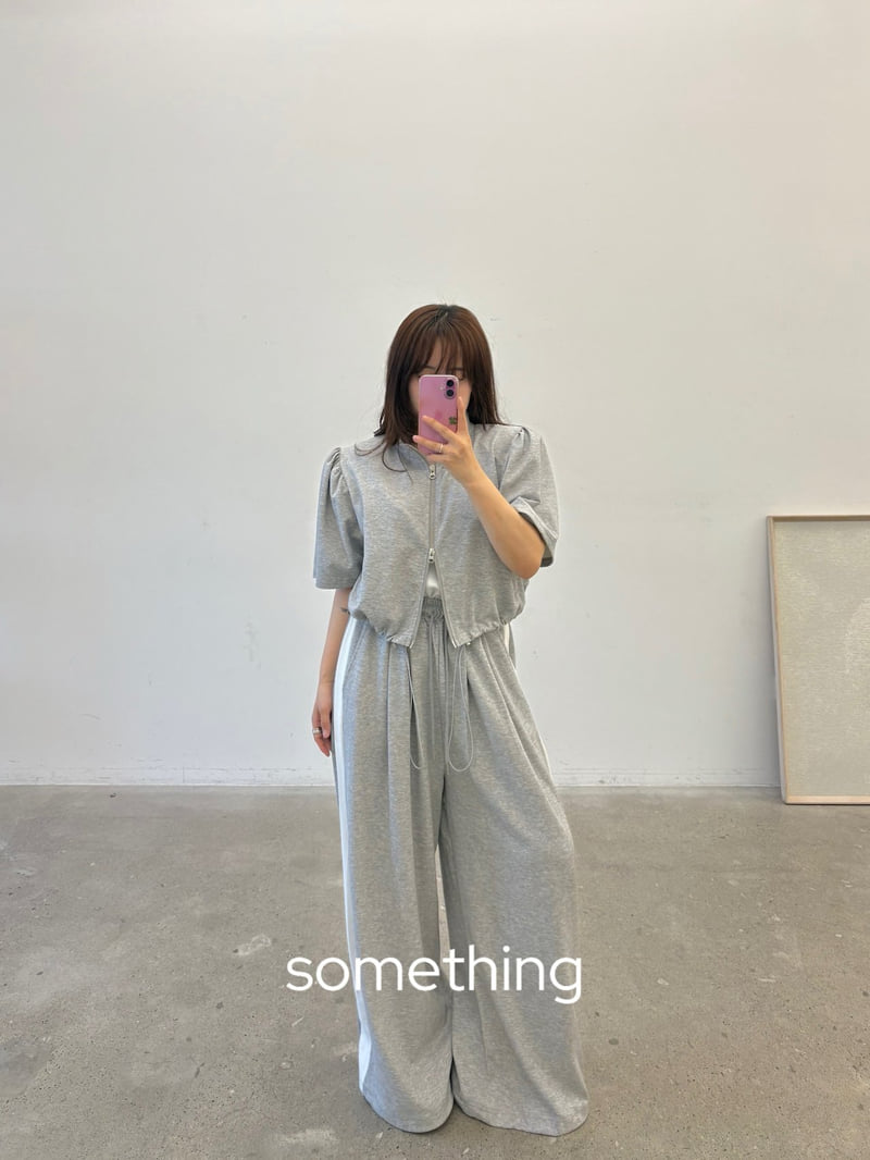Something - Korean Women Fashion - #momslook - Louis Zip-Up - 3