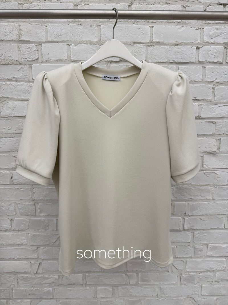 Something - Korean Women Fashion - #momslook - Flat Tee - 2